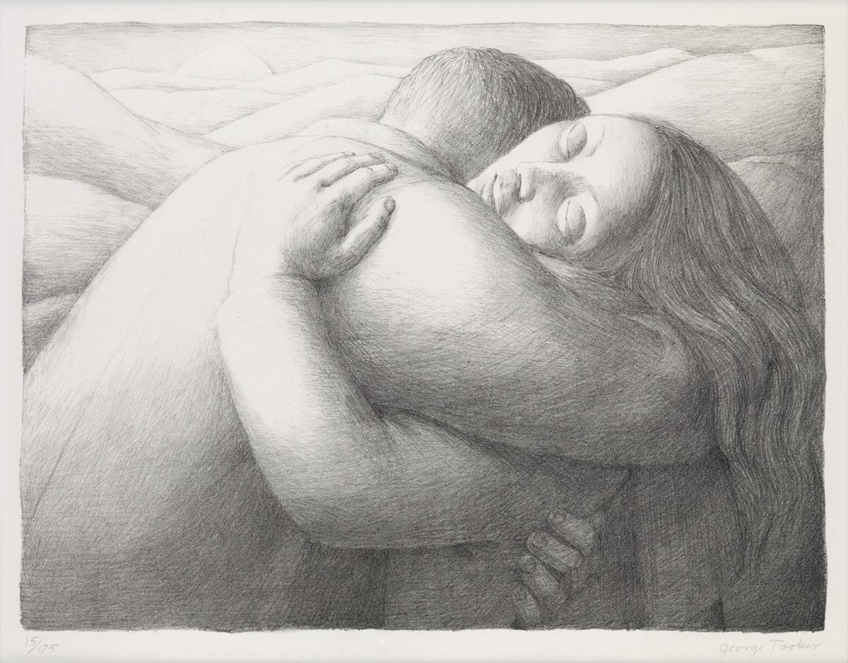 GEORGE TOOKER (1920-2011) Embrace.